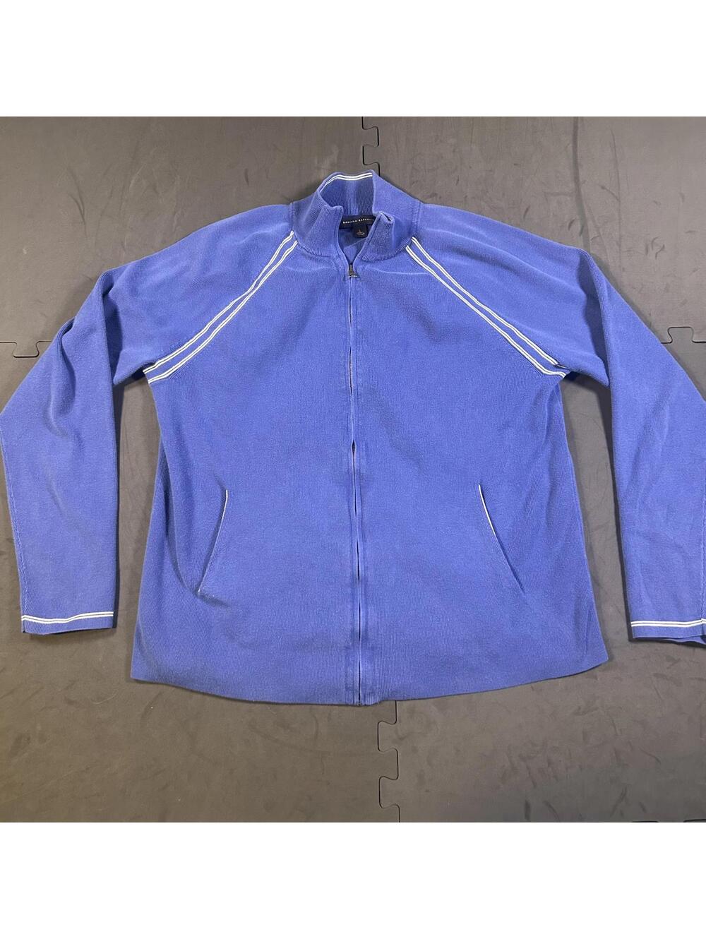 Men's Blue Full-Zip Jacket